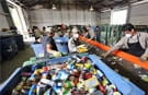 Aspiración industrial en el sector del reciclaje de residuos