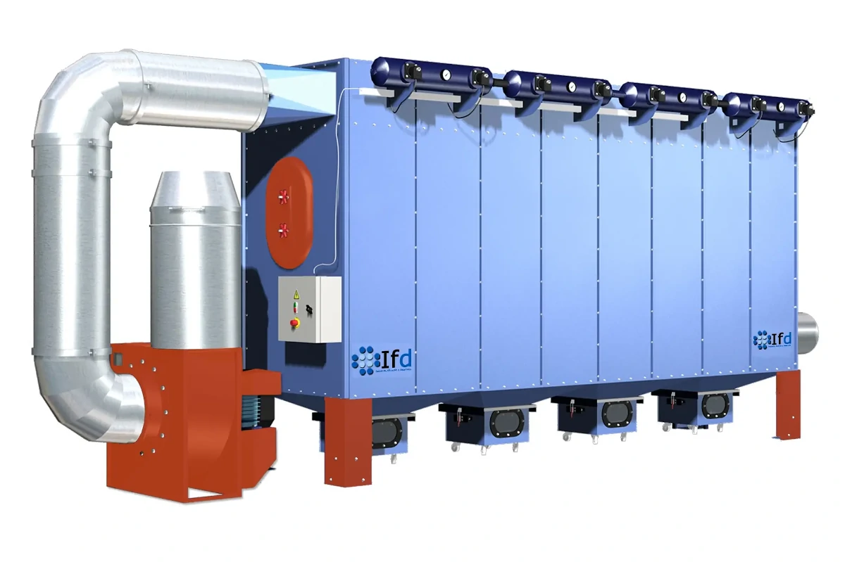 Optimice la aspiración industrial de materiales para su planta