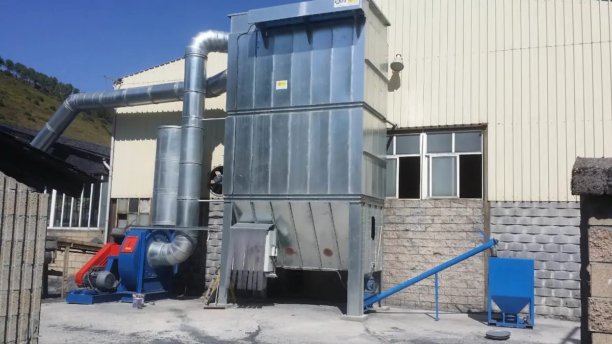 Placas de anclaje en aspiración industrial