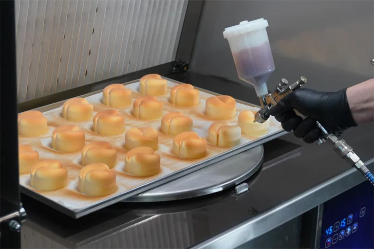 Cabina para pinturas alimenticias en obrador