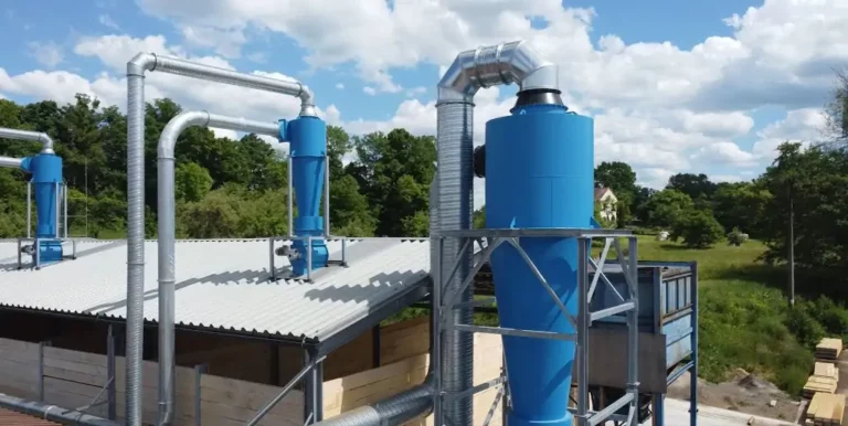 Instalación centralizada de aspiración industrial