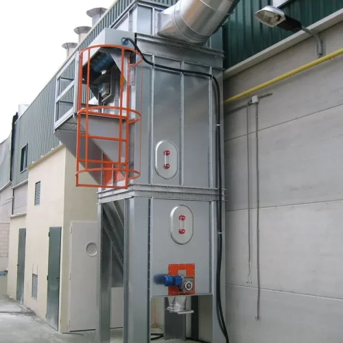 Aspiración de polvo y metales