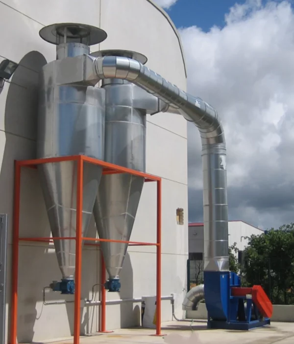 Unidad central de aspiración industrial