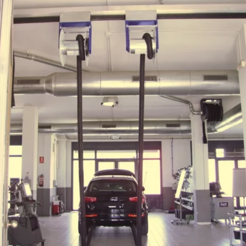 Aspiración móvil por carril