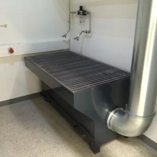 Bancos y mesas aspirantes