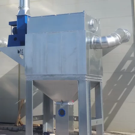 Unidades filtrantes para equipos de aspiración industrial