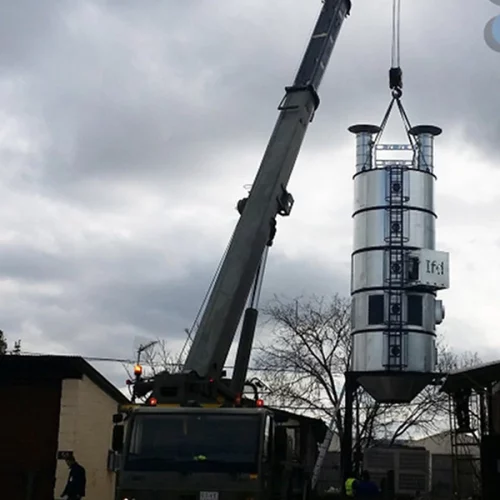 Filtros ciclónicos o ciclofiltros con limpieza mediante impulsos de aire comprimido