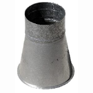 cono mixto pieza cónica chapa acero galvanizado conexion tubo flexible cono mixto pieza cónica chapa acero galvanizado conexion tubo flexible