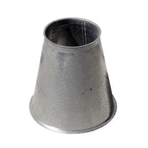 cono pieza cónica chapa acero galvanizado montaje mediante collarines cono pieza cónica chapa acero galvanizado montaje mediante collarines