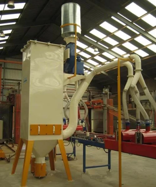 Sistemas de aspiración de virutas de aluminio