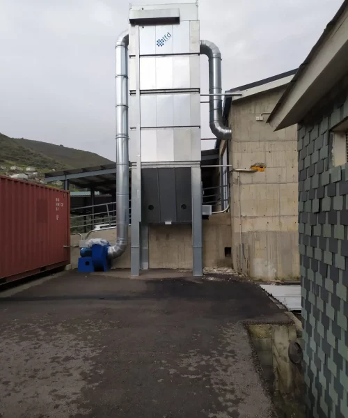 Sistemas de aspiración de virutas de aluminio