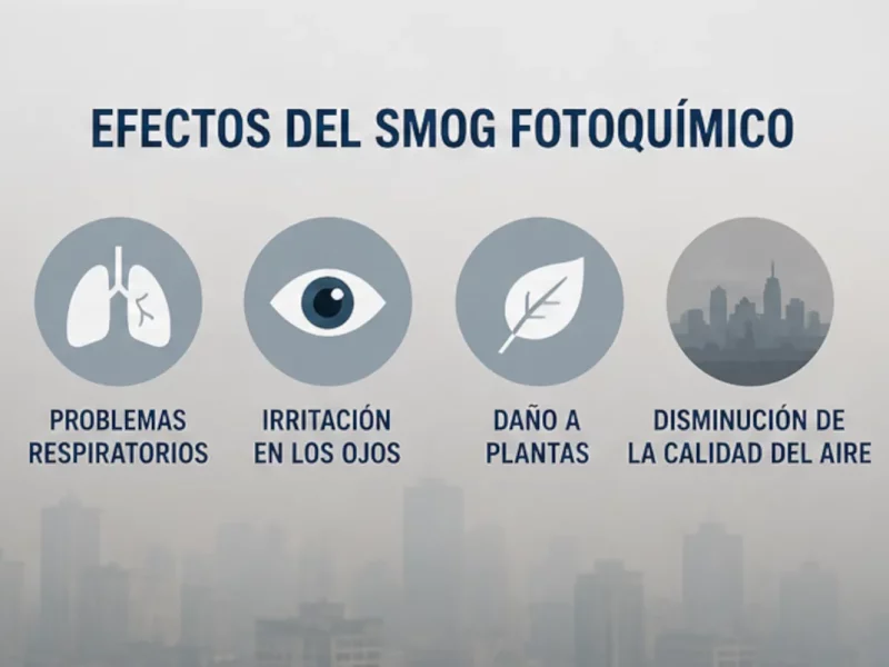 ¿Qué es el Smog Fotoquímico?