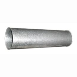 Tubo de acero galvanizado reforzado montaje mediante collarines Tubo de acero galvanizado reforzado montaje mediante collarines