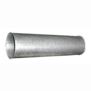 Tubo de acero galvanizado reforzado montaje mediante collarines Tubo de acero galvanizado reforzado montaje mediante collarines
